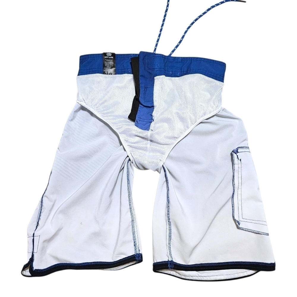 Ecko Unltd Menās Board Shorts Size M 30ā Waist Blue Gradient Swim Trunks y2k - Picture 13 of 16